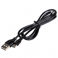Кабель USB - Type-C 3.0А  1м  SKYWAY Черный в коробке